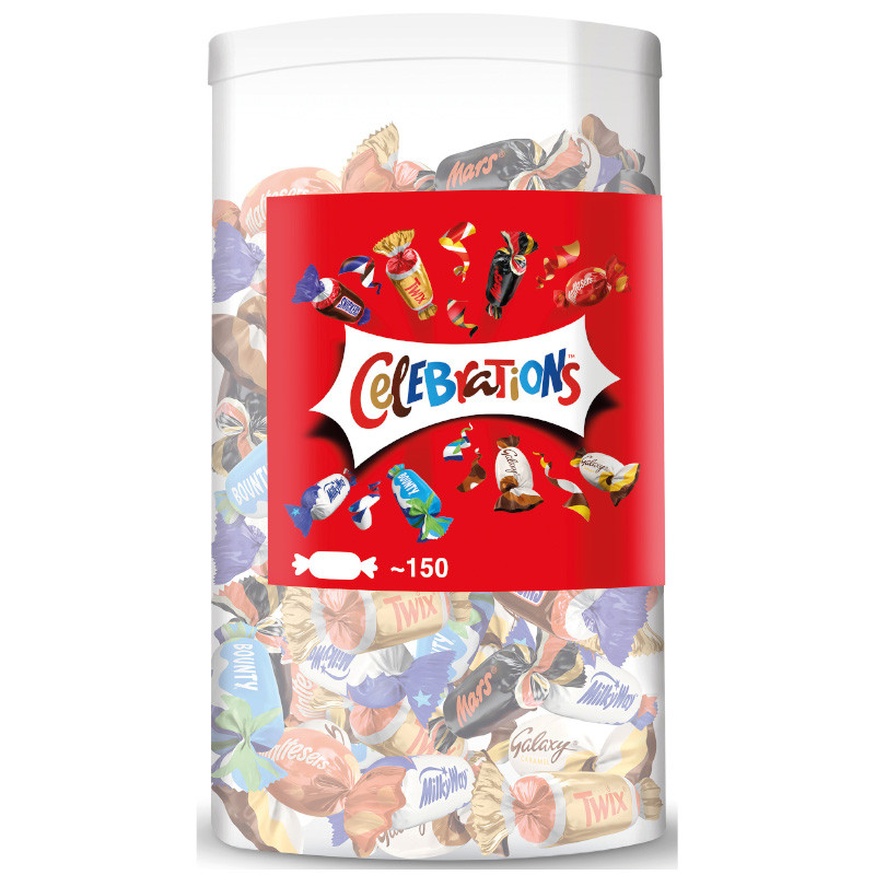 Celebrations 1435 g große Mix Box mit Mini Schokoriegeln kaufen